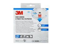Stofmasker 3M voor schuren 8822 FFP2 met ventiel 5 stuks