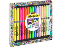 Markeerstift Bic grip Highlight your life assorti blik à 15 stuks