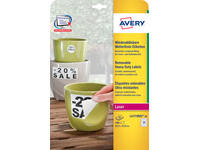Etiket Avery L4773REV-20 63.5x33.9mm wit 480 stuks