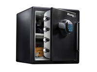 Kluis MasterLock brandvrij en waterdicht electronisch combi-slot XL zwart ZA43