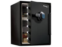 Kluis MasterLock brandvrij en waterdicht electronisch combi-slot XXL zwart ZA62