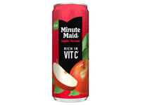 Frisdrank Minute Maid appelsap blik 330ml