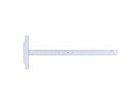 Tekenhaak Aristo GeoCollege 60cm transparant