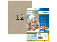 Etiket HERMA 10754 97x42.3mm silphie bruin 240 stuks