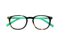 Leesbril I Need You +1.00 dpt Junior Selection bruin-turquoise