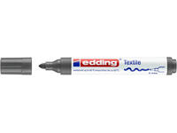 Textielmarker edding 4500 rond 2-3mm grijs