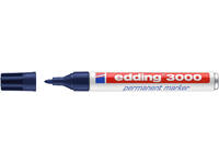 Viltstift edding 3000 rond 1.5-3mm staalblauw