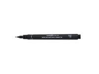 Fineliner Uni-ball Pin 1mm zwart