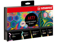 Creative set Stabilo 77/6 Arty colorful creative pastel mix 50 stuks