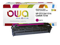 Tonercartridge OWA alternatief tbv HP CF213A rood