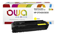 Tonercartridge OWA alternatief tbv HP CF542X geel