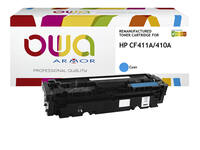 Tonercartridge OWA alternatief tbv HP CF411A blauw