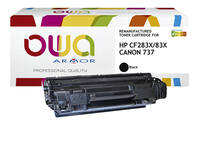 Tonercartridge OWA alternatief tbv HP CF283X zwart