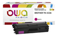 Toner OWA alternatief tbv Brother TN-423M rood