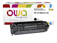 Tonercartridge OWA alternatief tbv HP CF380X zwart