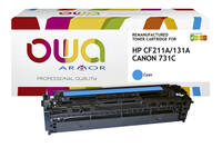 Tonercartridge OWA alternatief tbv HP CF211A blauw