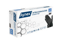 Handschoen Hynex nitril M zwart 3.5g pak à 100 stuks