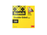Plakband Scotch Magic 665 19mmx33m dubbelzijdig