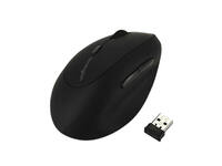 Muis Kensington pro fit ergo links draadloos zwart