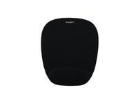 Muismat Kensington met polsondersteuning foam zwart