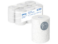 Handdoekrol Kleenex Ultra Slimroll 2-laags 100m wit 6781