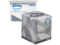Facial tissues Kleenex kubus 2-laags 88 vel wit 8834