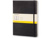 Notitieboek Moleskine XL 190x250mm ruit 5x5 hard cover zwart