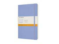 Notitieboek Moleskine large 130x210mm lijn soft cover hydrangea blue
