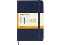 Notitieboek Moleskine pocket 90x140mm lijn hard cover sapphire blue