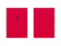 Schrift Adoc Business A4 lijn 144 pagina's 90gr rood