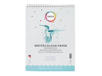 Aquarelblok Qrea 24x32 20 vel 200gr spiraal