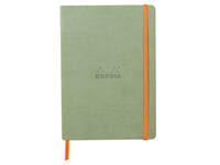 Notitieboek Rhodia A5 lijn 80 vel 90gr celadon