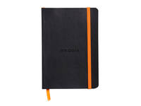 Notitieboek Rhodia A6 lijn 72 vel 90gr zwart