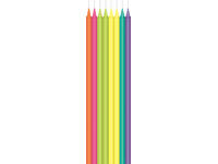 Kaarsjes Haza long bright 15cm 16 stuks assorti