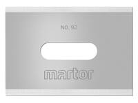 Reservemes Martor rechthoekig nr. 92 10 stuks