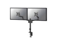 Monitorarm Neomounts NEXT Lite dual 17-27" zwart
