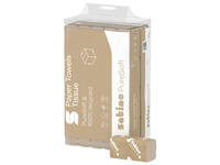 Handdoek Satino PT3 PureSoft v-vouw 2-laags 240x230mm 20x200 vel naturel 277540