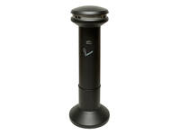 Asbak Rubbermaid Infinity XL staand zwart