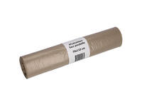 Afvalzak Cleaninq 70x110cm LDPE recycled T50 120L transparant