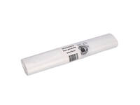 Afvalzak Cleaninq 63x70cm HDPE recycled T15 50L transparant rol à 25 stuks