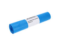 Afvalzak Cleaninq 90x110cm HDPE T25 160L blauw rol à 20 stuks