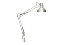 Bureaulamp MAUL Study tafelklem excl.LED lamp E27 zilver