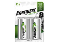 Batterij oplaadbaar Energizer 2x D 2500mAh