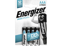Batterij Energizer Max Plus 4x AAA alkaline