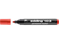 Viltstift edding 103 rond medium rood
