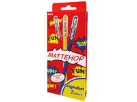 Gelschrijver Pentel K110 Mattehop  Fun Original M ass blister à 7st