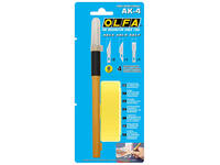 Precisiesnijmes Olfa AK-4 Pro blister à 1 stuk