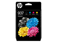 Inktcartridge HP 6C400NE 937 zwart + 3 kleuren