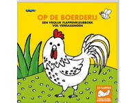 Kleurboek met flappen Interstat Op de boerderij