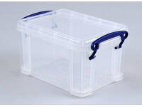 Opbergbox Really Useful 1.6 liter 195x135x110mm transparant wit